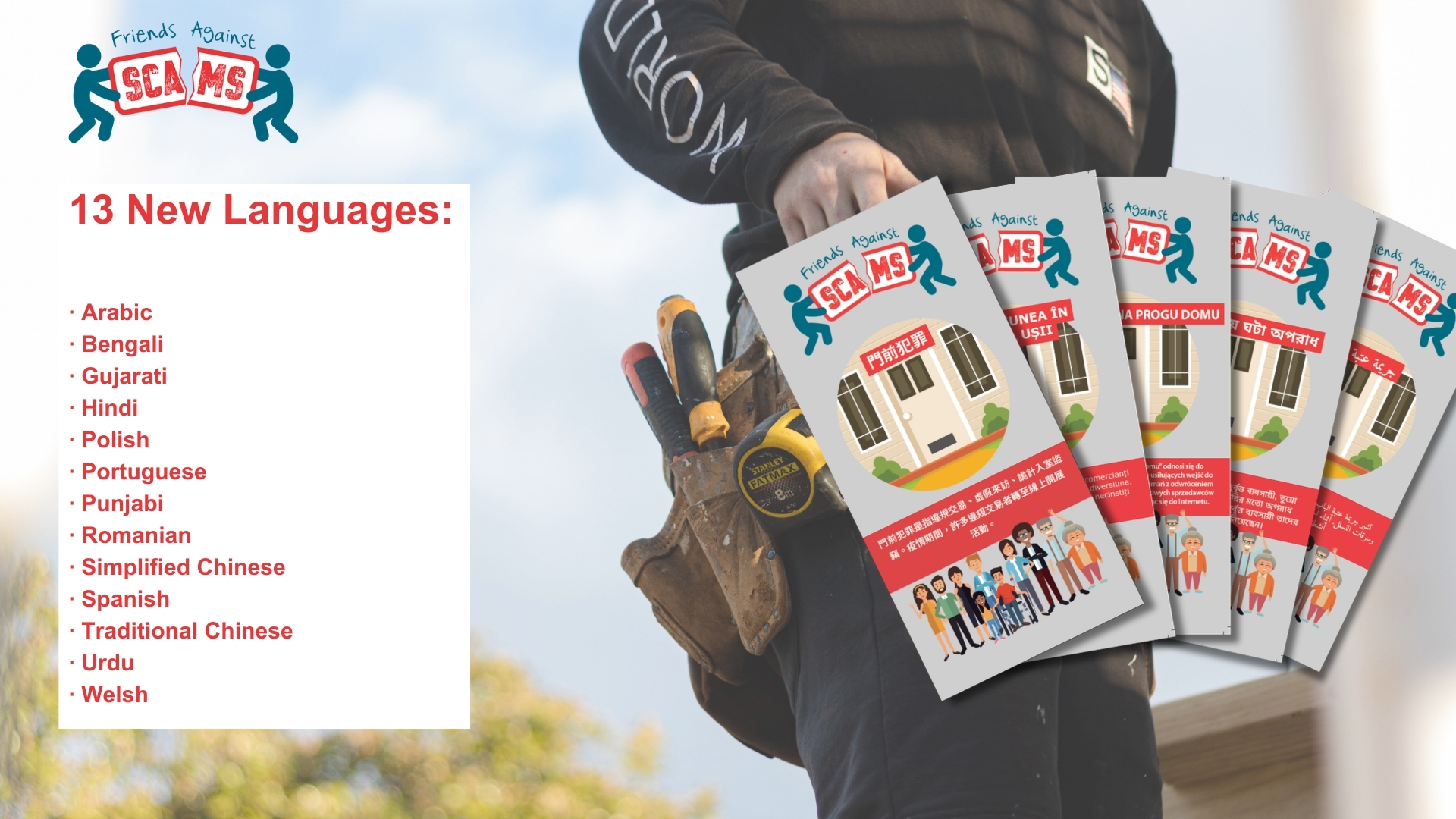 Doorstep Crime Leaflet New Languages