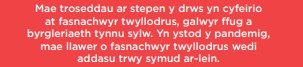 cover - Welsh